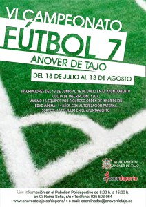 VI Campeonato de Fútbol 7 en Añover de Tajo